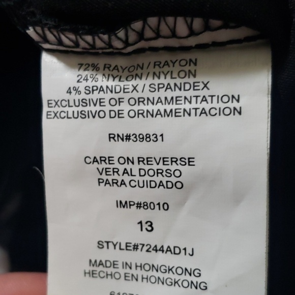 My Michelle black dress shorts NWT - Picture 6 of 6